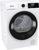 Gorenje Dryer Machine | DHNE82 | Energy efficiency class Class A++ | Front loading | 8 kg | LED | Depth 55 cm | White
