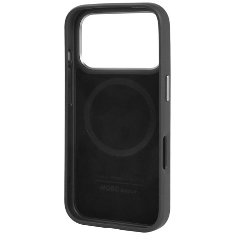Etui Audi R8 Genuine Leather MagSafe do iPhone 17 Pro czarno-czerwony