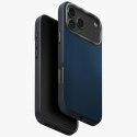 Etui UNIQ Lyden DS do iPhone 17 Pro Max Magclick Charging niebiesko/czarny