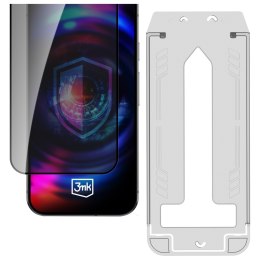 Szkło hartowane 3MK HardGlass Max Privacy z aplikatorem do Apple iPhone 16 Pro/17