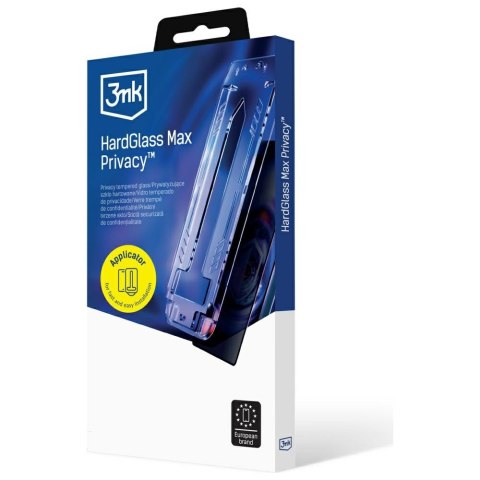 Szkło hartowane 3MK HardGlass Max Privacy z aplikatorem do Samsung Galaxy A26 5G