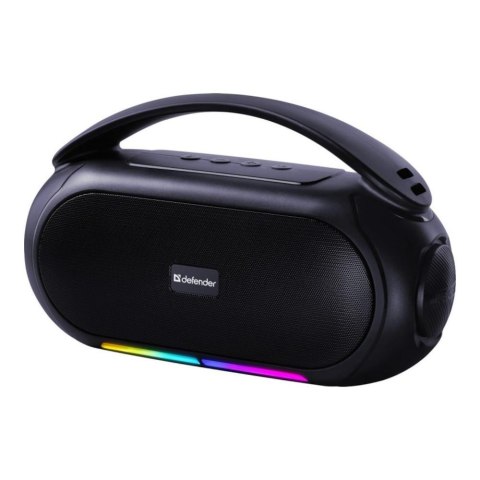 Głośnik Defender BEATBOX 12 Bluetooth 12W MP3/FM/SD/USB/LED czarny