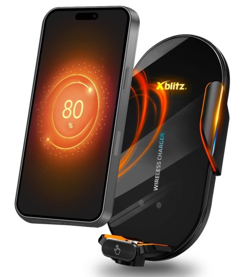 Uchwyt samochodowy Xblitz FX3 Exclusive, automatyczny, z funkcją szybkiego ładowania