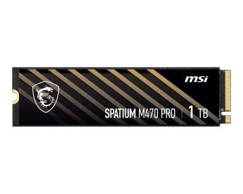 Dysk SSD MSI SPATIUM M470 Pro 1TB PCIe 4.0 NVMe M.2 2280