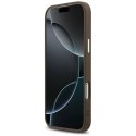 Etui Guess 4G Big 4G Classic Logo do iPhone 17 Pro Max brązowy srebrny