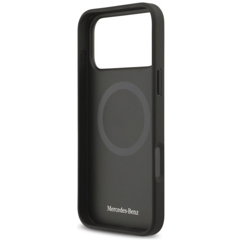 Etui Mercedes Leather The Move MagSafe do iPhone 17 Pro Max taupe