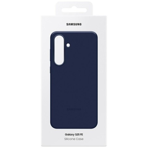 Etui Samsung Silicone do Galaxy S25 FE ciemno niebieski