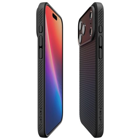 Etui Spigen Liquid Air do iPhone 17 Pro Max czarny