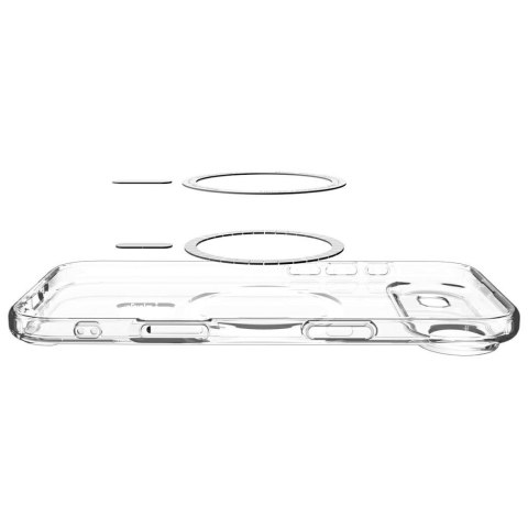 Etui Spigen Ultra Hybrid Mag MagSafe do iPhone 17 Air biały
