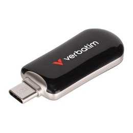 Verbatim USB flash disk, USB C a USB 3.2 Gen 1, 512GB, Dual QuickStick, szary, 30227, USB C, z oczkiem na brelok