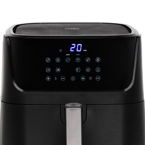 Frytownica powietrzna Adler AD 6317, 12 programów, 5,5 l, czarna