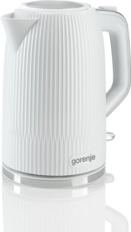 Gorenje Czajnik | K17DPW | Elektryczny | 2200 W | 1,7 L | Stal nierdzewna | Podstawa obrotowa 360° | Biały