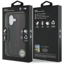 Etui BMW M Kevlar Lines & Logo MagSafe do iPhone 17 czarny