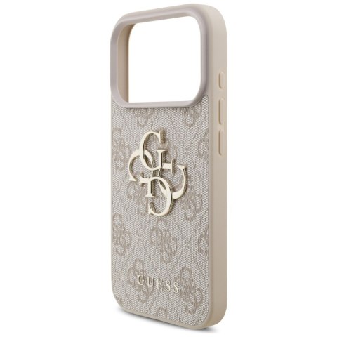 Etui Guess 4G Strap 4G Classic Logo do iPhone 17 Pro różowy
