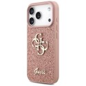 Etui Guess Fixed Glitter Big 4G do iPhone 17 Pro różowy