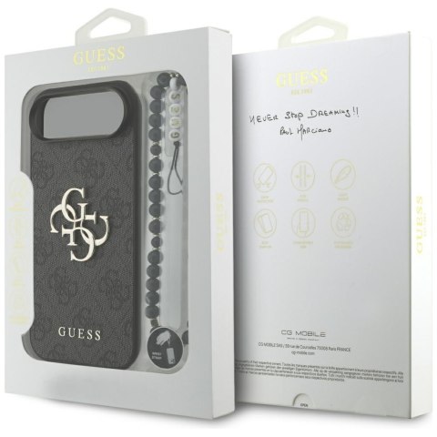 Etui Guess 4G Strap 4G Classic Logo do iPhone Air czarny