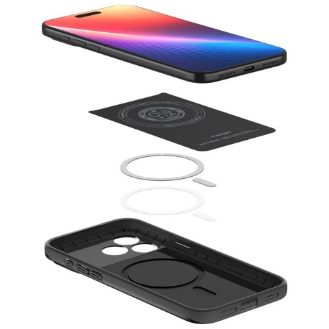 Etui Spigen Thin Fit MAG MagSafe do iPhone 17 Pro Max czarny