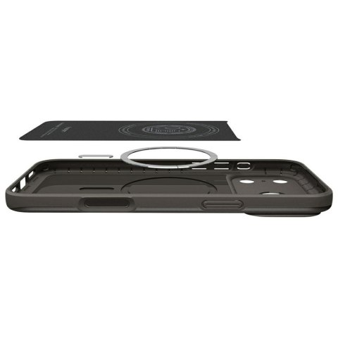 Etui Spigen Thin Fit MAG MagSafe do iPhone 17 Pro gunmetal
