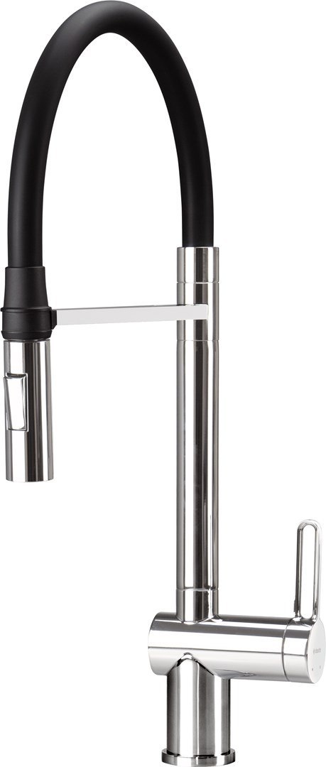 Bateria kuchenna z elastyczną wylewką - 2 rodzaje strumienia