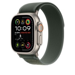Apple MXTN3ZM/A inteligentne akcesorium osobiste Band Zielony Nylon, Poliester, Spandex, Tytan