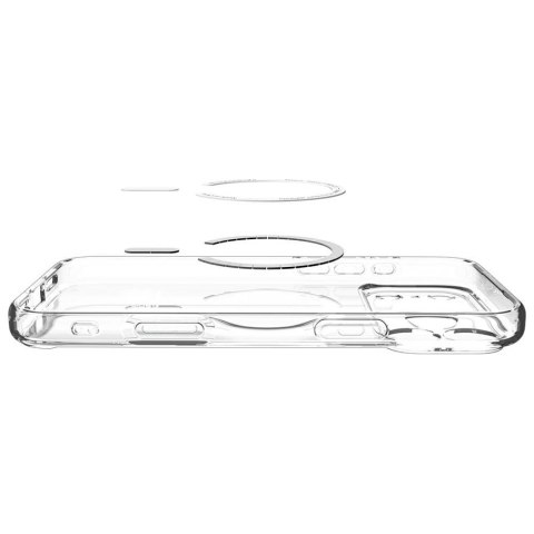 Etui Spigen Ultra Hybrid Mag MagSafe do iPhone 17 Pro Max frost biały