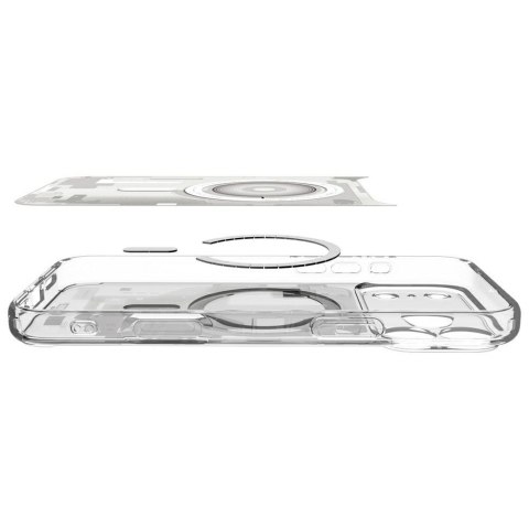 Etui Spigen Ultra Hybrid Mag MagSafe do iPhone 17 Pro Max zero one biały