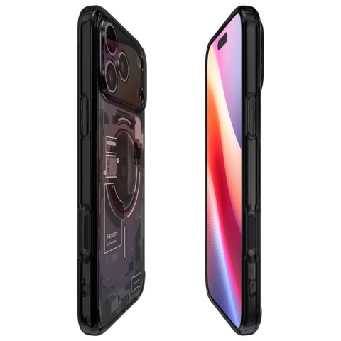 Etui Spigen Ultra Hybrid Mag MagSafe do iPhone 17 Pro zero one czarny