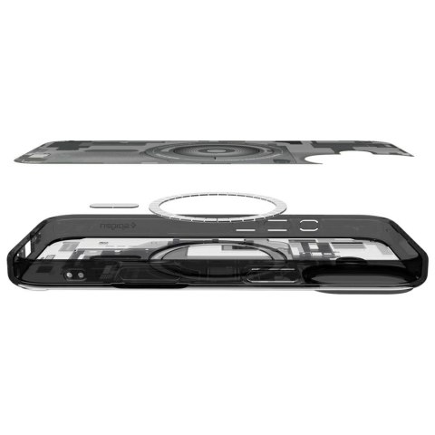 Etui Spigen Ultra Hybrid Mag MagSafe do iPhone 17 zero one czarny