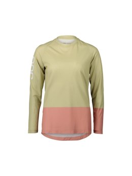 Bluza rowerowa damska POC MTB Pure LS Jersey - green/salt