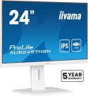 Monitor LCD 23,8" iiyama ProLite XUB2497HSN-W2 60,5cm 1920x1080px Full HD LED Biały