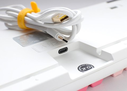 Klawiatura gamingowa Ducky One 3 TKL USB QWERTY Angielski Różowa