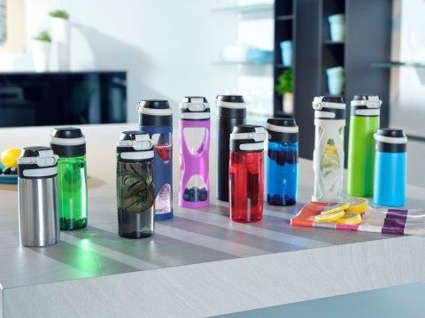 Kubek termiczny Flip 600 ml, czarny 3271 LEIFHEIT