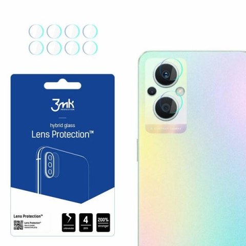 3MK Lens Protect OPPO Reno 7 Lite 5GOchrona na obiektyw aparatu 4szt