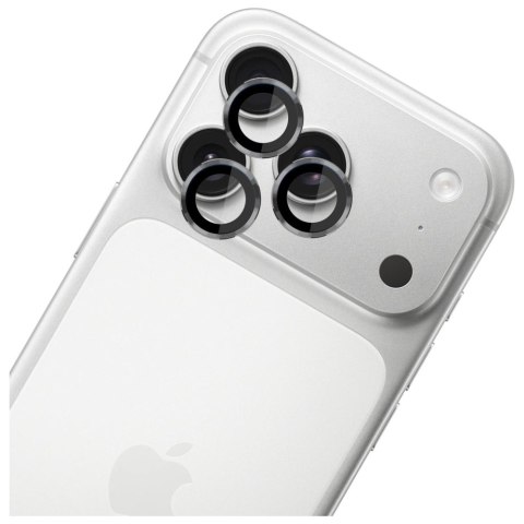Ochrona na obiektyw aparatu 3MK Lens Protection Pro do Apple iPhone 17 Pro / 17 Pro Max szary