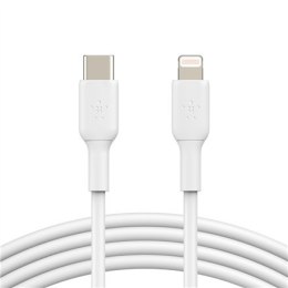 Belkin | Male | Apple Lightning | Male | White | 24 pin USB-C | 1 m