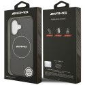 Etui AMG Double Layer Transparent Smocked MagSafe do iPhone 17 czarny