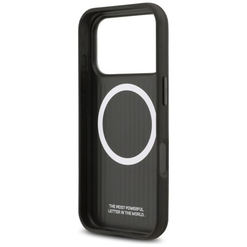 Etui BMW M FW Metal Logo MagSafe do iPhone 17 Pro Max czarny
