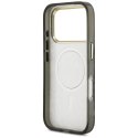 Etui Guess Python Pattern MagSafe do iPhone 17 Pro czarny