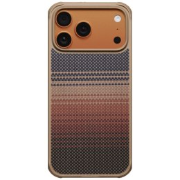 Etui PITAKA Aramid ProGuard MagSafe do iPhone 17 Pro sunset