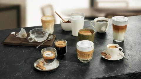 Ekspres ciśnieniowy Siemens TQ513R01 EQ500 (czarny; 15 bar)