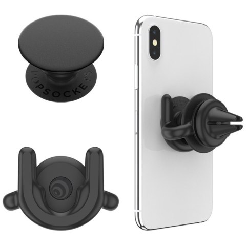 Popsockets Car Vent 2 + PopGrip czarny