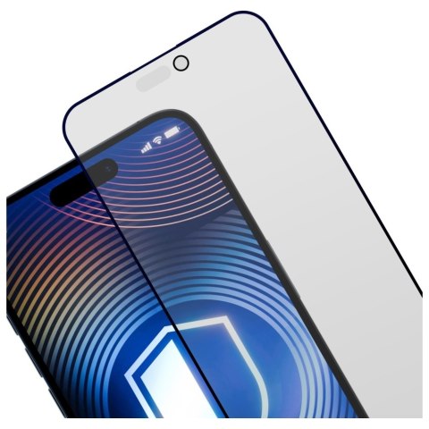 Szkło prywatyzujące 3MK HardGlass Matt Max Privacy do Apple iPhone 17 Pro Max