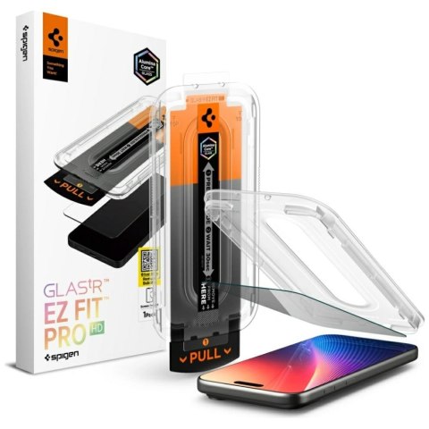 Szkło prywatyzujące Spigen Glas.Tr Camera EZ FIT Pro HD Privacy do Apple iPhone 17 Pro Max / 16 Pro Max 1szt