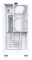 Obudowa PC Montech HS01, Midi-Tower, ATX, aRGB, Szkło Hartowane - biała