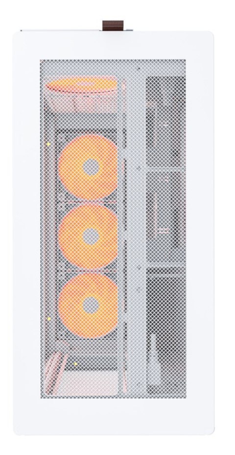 Obudowa PC Montech HS01 PRO, Midi-Tower, ATX, aRGB, Szkło Hartowane - biała