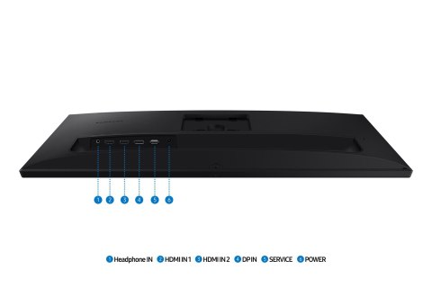 Samsung S61F monitor komputerowy 68,6 cm (27") 2560 x 1440 px Quad HD LCD Czarny