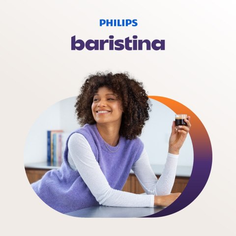 Philips Ekspres do kawy BAR300/03 Baristina Ciśnienie pompy 16 bar Półautomatyczny 122,8 W Biały
