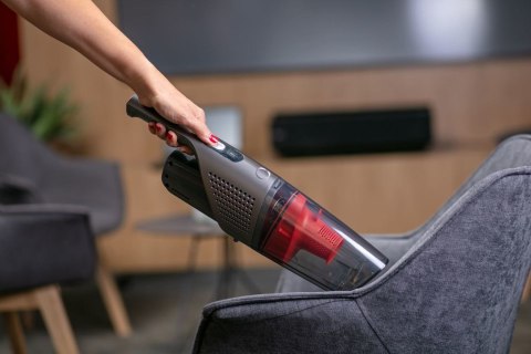 Gorenje odkurzacz model SVC252GFA praca bezprzewodowa drążek ręczny moc 140 W napięcie 25,2 V czas pracy do 70 min antracyt