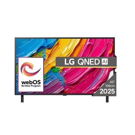LG 43QNED80A3A 43 Telewizor Smart TV webOS 25 UHD Czarny