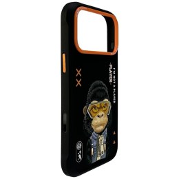 Etui Nimmy Cool&Cute 2.0 Gorilla do iPhone 17 Pro czarny